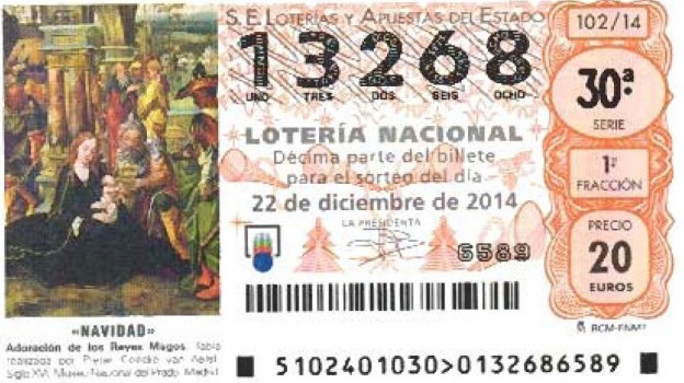 Ya tenemos Loteria de Navidad de Asandac