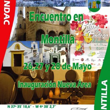 INAUGURACIÓN ÁREA DE MONTILLA, CORDOBA 26, 27 Y 28 DE MAYO