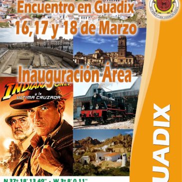 Inauguración Area de Autocaravanas en Guadix – 16, 17 y 18 de Marzo