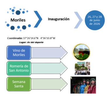 INAUGURACIÓN DEL ÁREA DE AUTOCARAVANAS MORILES (CÓRDOBA) 26,27 Y 28 DE JUNIO
